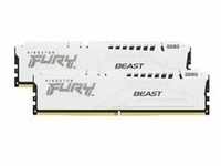 DIMM 64 GB DDR5-6000 (2x 32 GB) Dual-Kit, Arbeitsspeicher - weiß, KF560C36BWEK2-64,