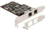 PCI Express x2 Karte auf 2 x RJ45 2,5 Gigabit, LAN-Adapter