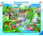 Puzzle Besuch im Zoo 45 Teile