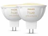 Philips Hue White Ambiance MR16 LED-Lampe 400lm, 2er Pack 49158800