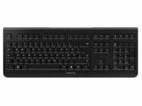 Cherry KW 3000 schwarz - Geräuscharme, kabellose Full-Size-Tastatur JK-3000DE-2