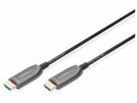 DIGITUS HDMI AOC Hybrid-Glasfaser Anschlusskabel, Typ A M/M, 20m AK-330126-200-S