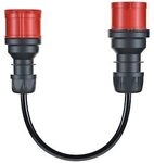 go-e Adapter Gemini flex 11kW auf 32A CEE rot