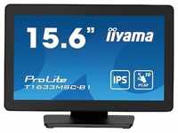 iiyama ProLite T1633MSC-B1 39,5cm (15,6 ") FHD IPS Touch-Monitor HDMI/DP/USB
