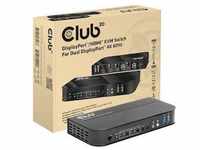 Club3D Club 3D DisplayPort/HDM KVM Switch auf Dual DisplayPort 4K 60Hz CSV-7210