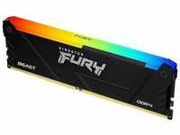 16GB (1x16GB) KINGSTON FURY Beast RGB DDR4-3733 CL19 RAM Gaming Arbeitsspeicher