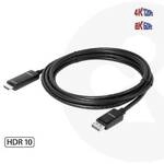 Club 3D DisplayPort 1.4 auf HDMI 4K 120Hz oder 8K 60Hz HDR10 Kabel 3m St./St.