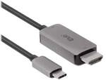 Club 3D USB Gen2 Typ-C auf HDMI 4K120Hz/8K60Hz HDR10, DSC1.2 Kabel M/M 3m
