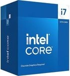 Intel Core&trade; i7-14700F 20-Kern CPU, Sockel 1700, Boxed (ohne K&uuml;hler)