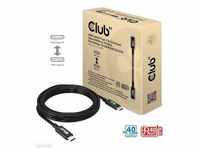 Club3D Club 3D USB4 Gen3x2 Type-C Bi-Direktionale Kabel 3m CAC-1579