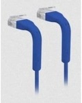 Ubiquiti 50x UniFi RJ45 Patchkabel 0,1 m blau &ndash; Cat6 Ethernet Netzwerkkabel mit