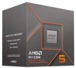 AMD Ryzen&trade; 5 8500G 6-Kern CPU, Sockel AM5, Boxed (mit Wraith Stealth K&uuml;hler)