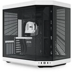 HYTE Y70 Zweikammer ATX Midi Tower Gaming Geh&auml;use Schwarz/Wei&szlig; mit Glasfenster