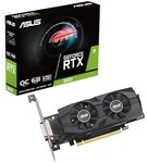 ASUS GeForce RTX 3050 Low Profile OC RTX3050-O6G-LP-BRK 6GB GDDR6 Grafikkarte, DVI,