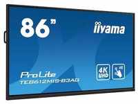 iiyama ProLite TE8612MIS-B3AG 218,4cm (86 ") 4K UHD Touch Monitor HDMI/VGA/USB-C