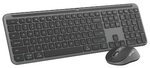 Logitech MK950 Signature Slim Combo Graphite - US- Kabellose Tastaturkombination