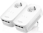 TP-LINK TL-PA8030P KIT AV1300 2er Kit (1300Mbit Powerline, 3xGB LAN, Steckdose)