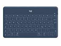 Logitech Keys-To-Go Kabellose Tastatur Blau 920-010046
