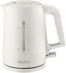 Krups BW2441 ProAroma Wasserkocher 1,6l wei&szlig;