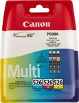 Canon 4541B018, Canon CLI-526 Original Druckerpatronen Multipack Gelb Cyan Magenta