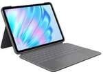 Logitech Combo Touch Tastatur-Case Grau f&uuml;r iPad Air 11 Zoll (M2/M3/M4), iPad...