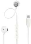 JBL Tune 305C, In-Ear Wired USB-C Headphone High Resolution, wei&szlig;