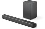 Philips Soundbar 2.1 TAB5309/10 mit kabellosem Subwoofer grau