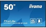 iiyama ProLite LH5075UHS-B1AG 125,7cm (50") 4K UHD Signage Monitor DP/HDMI/RJ45