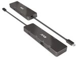 Club 3D USB Gen2 Typ-C Dual Displays Portable Dock mit USB Typ-C Video 4K60Hz