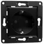 Shelly Wall Socket EU Wandsteckdose schwarz