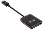 Club 3D DisplayPort 1.4 auf DisplayPort Dual Monitor 4K60Hz 0,2m schwarz