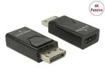 Delock Adapter DisplayPort 1.2 Stecker zu HDMI Buchse 4K Passiv schwarz