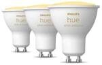 Philips Hue White Ambiance GU10 Dreierpack 3x400lm