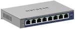 NETGEAR 8-Port Gigabit Ethernet Plus Switch (GS108E): Managed, Desktop- oder