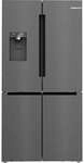 Bosch KFI96AXEA Serie 6 Multi Door Freistehende K&uuml;hl-Gefrier-Kombination