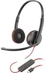 Poly Blackwire C3220 - 3200 Series - Headset USB-C/A, ANC, UC-zertifiziert