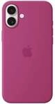 Apple Original iPhone 16 Plus Silikon Case mit MagSafe - Fuchsia