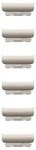 Apple Watch Zusatz-Edelstahlglieder f&uuml;r Watch 46mm Natur (One Size)