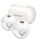 Momcozy M5 Milchpumpe, Doppel, mit Akku, Aufbewahrungsbox
