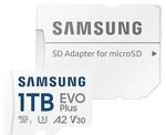 Samsung MB-MC1T0SA/EU EVO Plus 1TB microSD-Karte + SD-Adapter