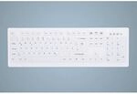 Cherry AK-C8100F-UVS-W/GE Kabelgebundene Tastatur USB Wei&szlig; (Versiegelt IP68)