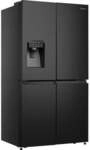 Hisense RQ760N4SBFE Side by Side K&uuml;hl-Gefrier-Kombination Edelstahl schwarz