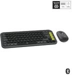 Logitech POP Icon Combo Grafit - Bluetooth&reg;-Tastatur-Maus-Set, Multi-Device, 15