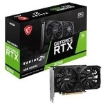 MSI GeForce RTX 3050 VENTUS 2X E 6G OC 6 GB GDDR6 Grafikkarte DP/HDMI
