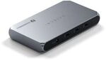 Satechi USB-C 4-Port Hub mit 2.5 Gigabit Ethernet Space Gray