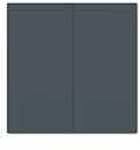 Aqara Smart Wall Switch H1 (With Neutral, Double Rocker) grau (HomeKit)