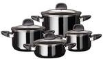 Silit Silargan&reg; Modesto Topf-Set 4-teilig Black