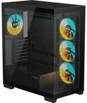 Gigabyte AORUS C500 Panoramic Stealth Midi Tower Gaming Geh&auml;use mit