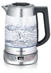 Severin WK 3480 Glas Tee- und Wasserkocher Deluxe 3000W 1,7l