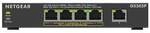 NETGEAR PoE Switch 5 Port Gigabit Ethernet LAN Switch PoE+ mit 4 Port bei 63 W